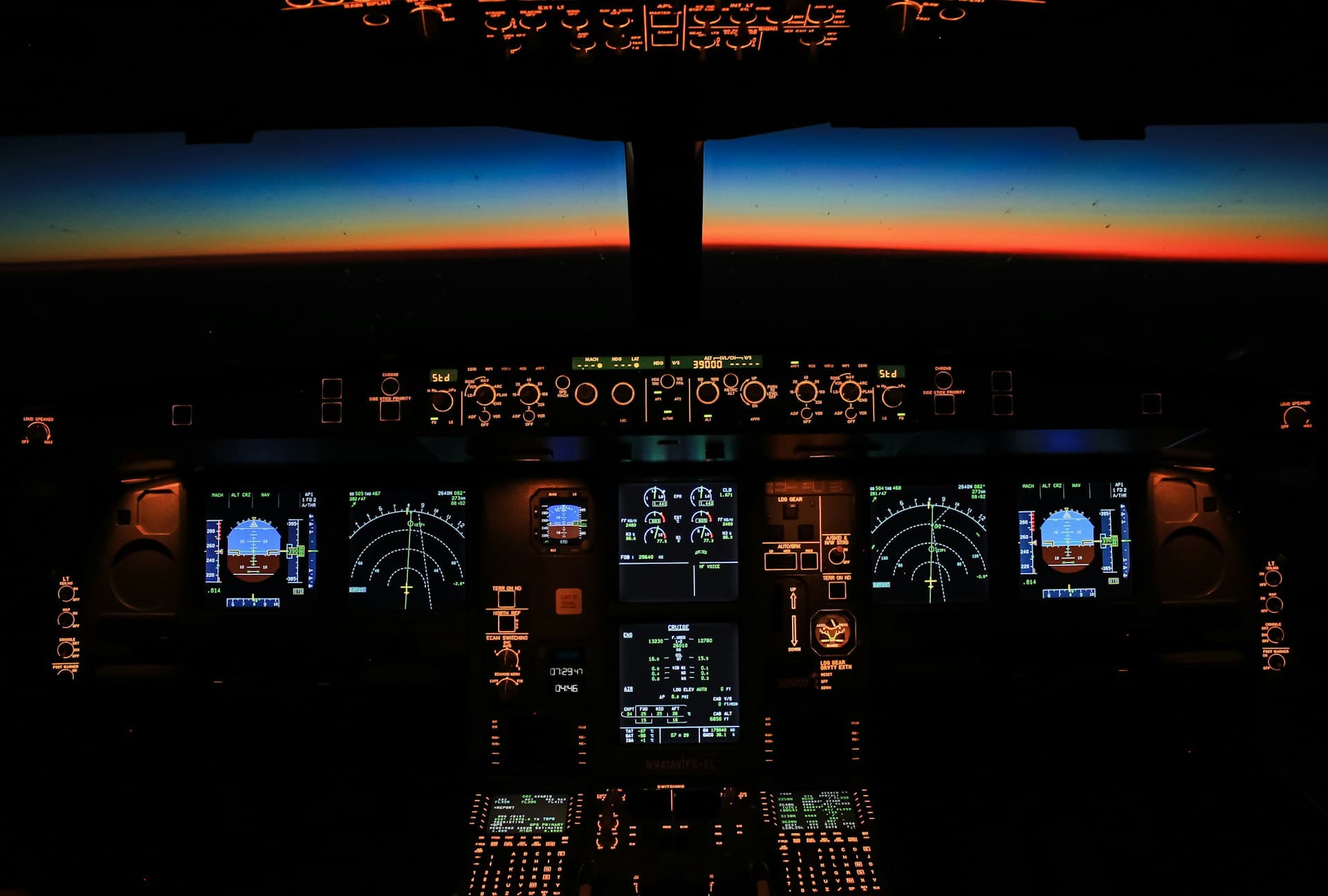 Airbus A320 Cockpit